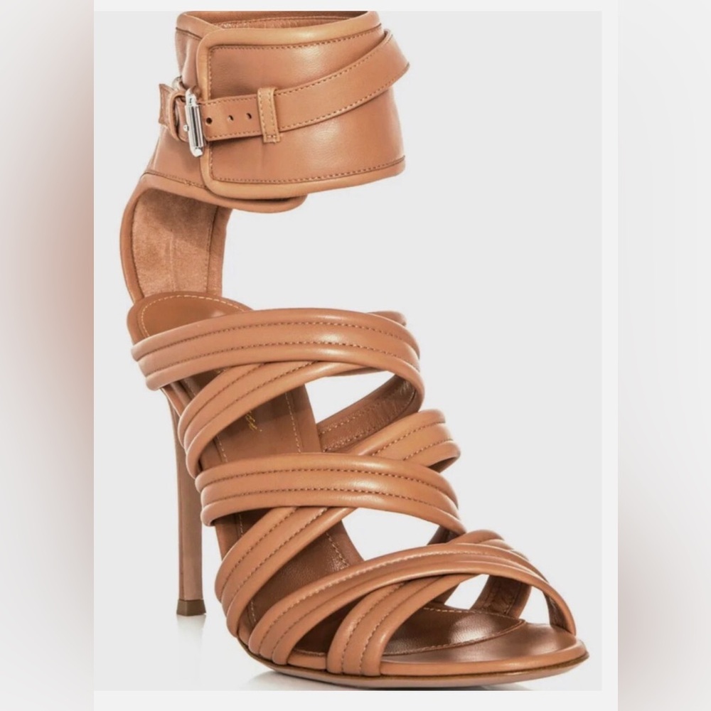 Gianvito Rossi Nappa Leather Sandals